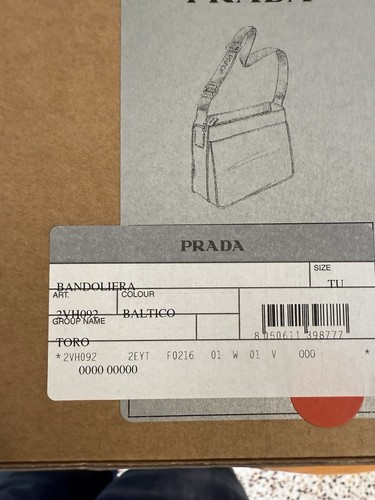 Borsa pelle prada - in,