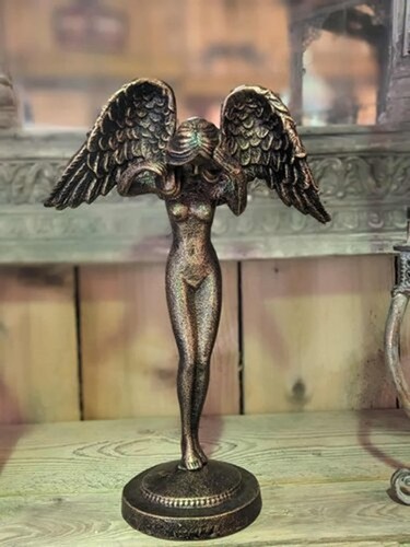 Statua figura angelo ali - figura,