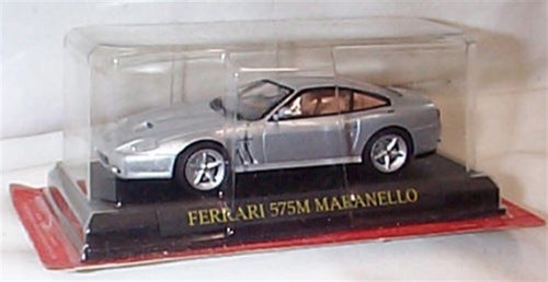 Ferrari 575m maranello silver - ferrari,