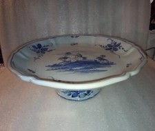 Alzata Ceramica Cantagalli