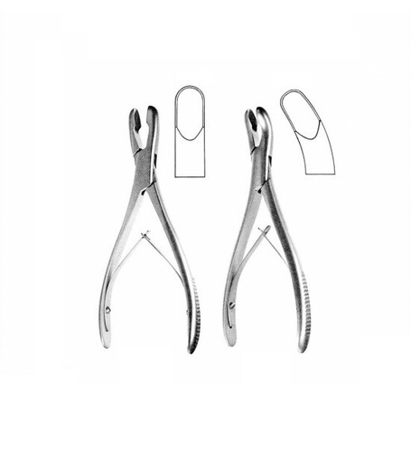 Luer bone rongeur 1 - luer, 7,1/4"