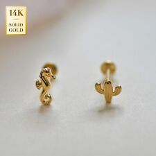 Orecchino piercing a perno