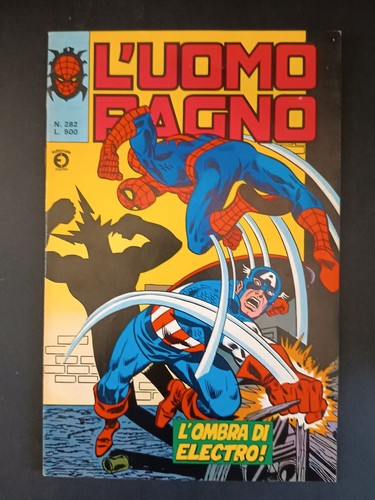 Fumetto uomo ragno corno - l'uomo,