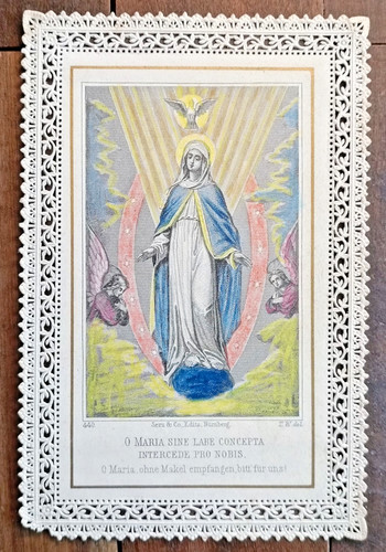 Primi 900 holy card canivet - card,