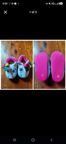 Pantofole unicorno con fiocco