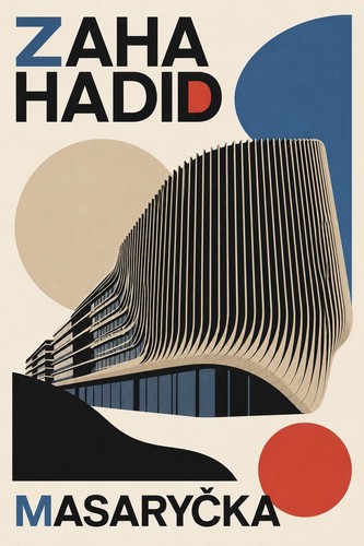 Poster architettura zaha - poster, hadid