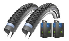 2 pneumatici bici mtb Schwalbe Marathon Plus 26/27,5/29 pollici selezionabili con tubo