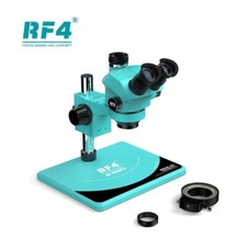 RF4 RF-7050PRO 7-50X TRINOCULAR SYNCHRONOUSMICROSCOPE WITH LED LIGHTS