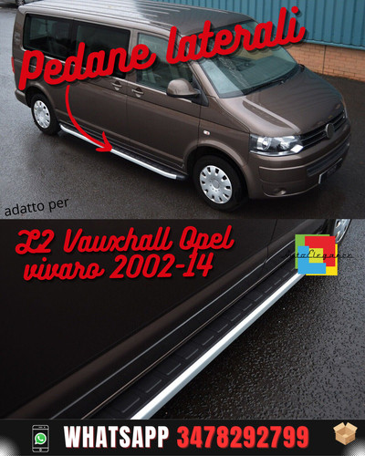 Alluminio pedane laterali - alluminio,