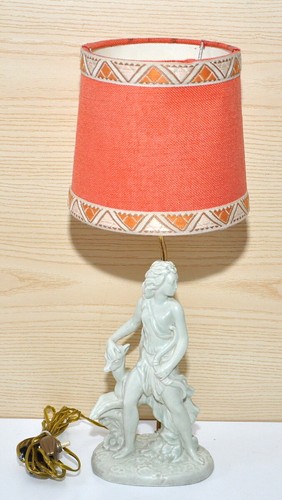 Lampada abat jour statua