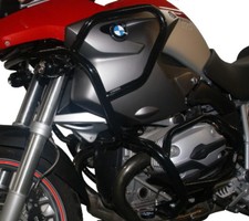 Paramotore Crash Bars HEED BMW R 1200 GS (2004 - 2012) - Full Bunker nero