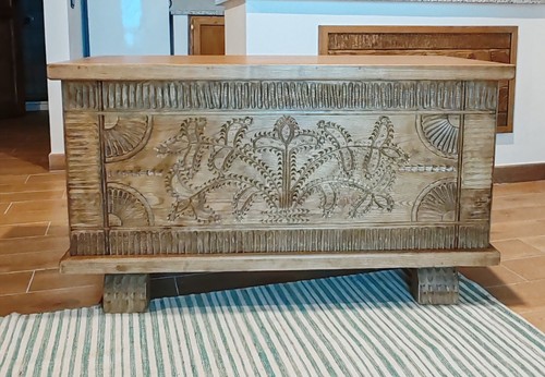 Cassapanca legno - in,