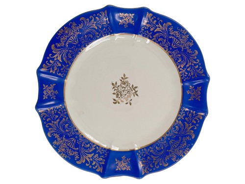 Alka piatto bavaria blu oro - alka,