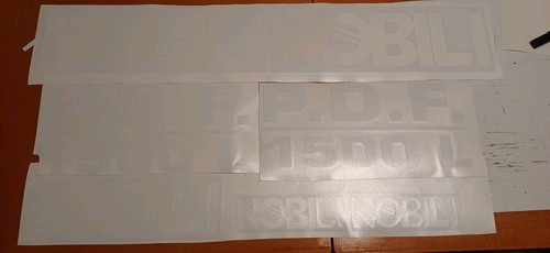Kit adesivi decalcomanie - adesivi,