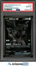 Pokemon 2025 Zekrom ex 172/086