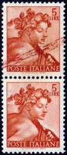 1961 lire 5 michelangiolesca - 1961,