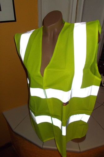 Gilet sicurezza giallo con - di,