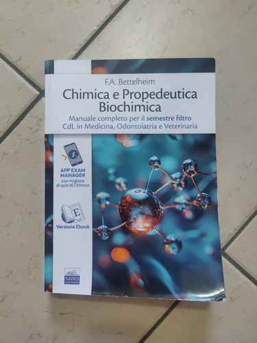 Chimica propedeutica - chimica, e