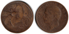 Italia 10 centesimi, 1920