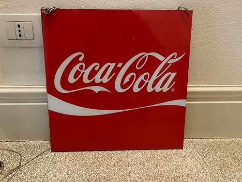 Insegna pubblicitaria coca - insegna,