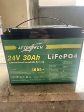 LIFEPO4 BATTERIA LITIO 24v 30AH CON CARICABATTERIE