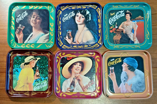 Sei sottobicchieri vintage