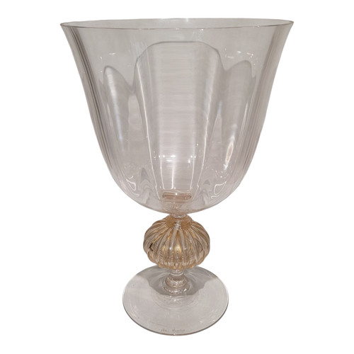 Vaso coppa vetro - a, soffiato