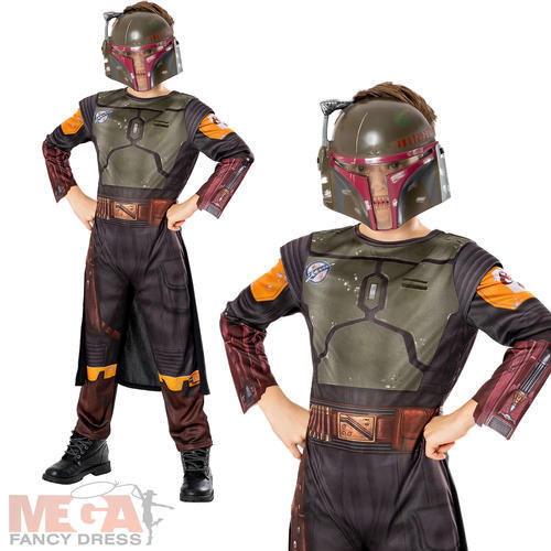 Costume bambino boba - fett, star