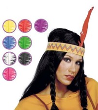 Busta 10 piume indiano 30 cm