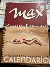 ALESSIA MARCUZZI  MAX CALENDARIO SEXY 1998  fotografie di ANDREAS H. BITESNICH