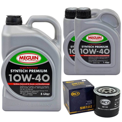 Kit olio motore - olio, 10w-40