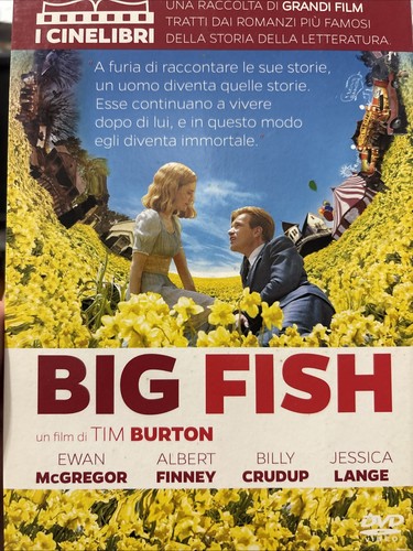 Dvd big fish tim burton - big,