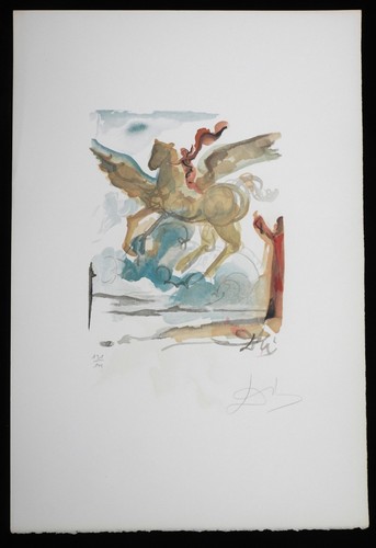 Salvador dali etching - dali,