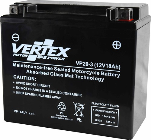 Batteria vertex per - per, harley