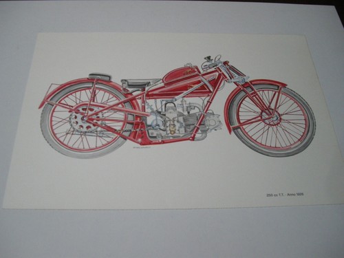 Moto guzzi stampa originale - moto,