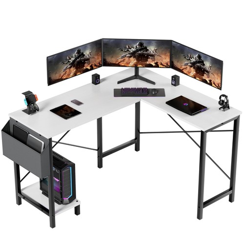 Shaped gaming desk - l,