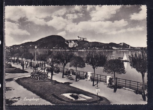 Cartolina arona lungolago - cartolina,