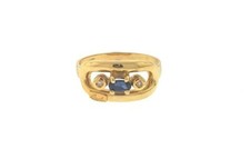 RECARLO Blue Oval Sapphire 2