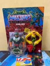 Masters of the Universe  MOTU ORIGINS MATTEL KING HISS  ACTION FIGURE  15CM