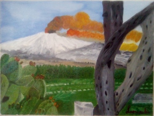 Quadro dipinto olio - quadro, tela