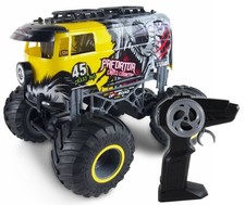 Amewi Crazy Bus Monster Truck 1:16 RTR Giallo Automodello elettrico