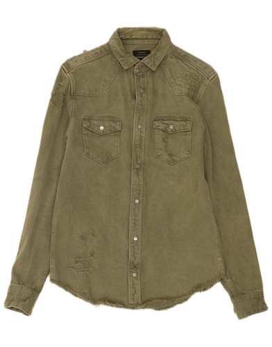 Zara camicia uomo distressed - zara,