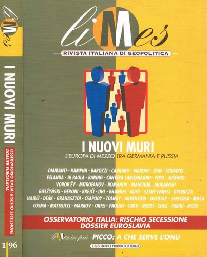 Limes rivista italiana di - italiana,