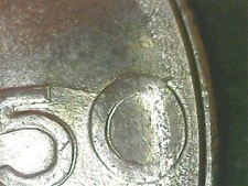 50 LIRE 1978 ERRORE - FRATTURA DI CONIO SUL VALORE AL ROVESCIO [I236]