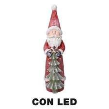 Pupazzo Babbo Natale in Resina