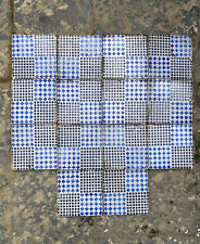 M Lotto 14 mattonelle mattoni riggiola terracotta maiolica Gerbino S. Stefano