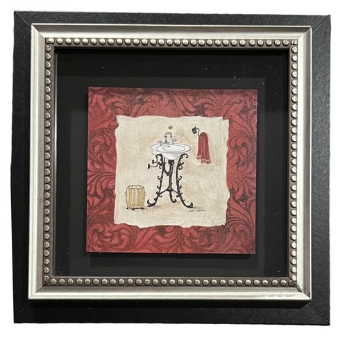 Lavabo francese bagno wall - lavabo, art