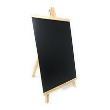 2 LAVAGNE IN ARDESIA CON CAVALLETTO IN LEGNO SEGNAPOSTI LAVAGNA X BAR RISTORANTE