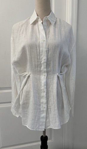 Camicia lino bianca - camicia,