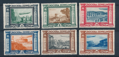 1933 italia crociera zeppelin - crociera,